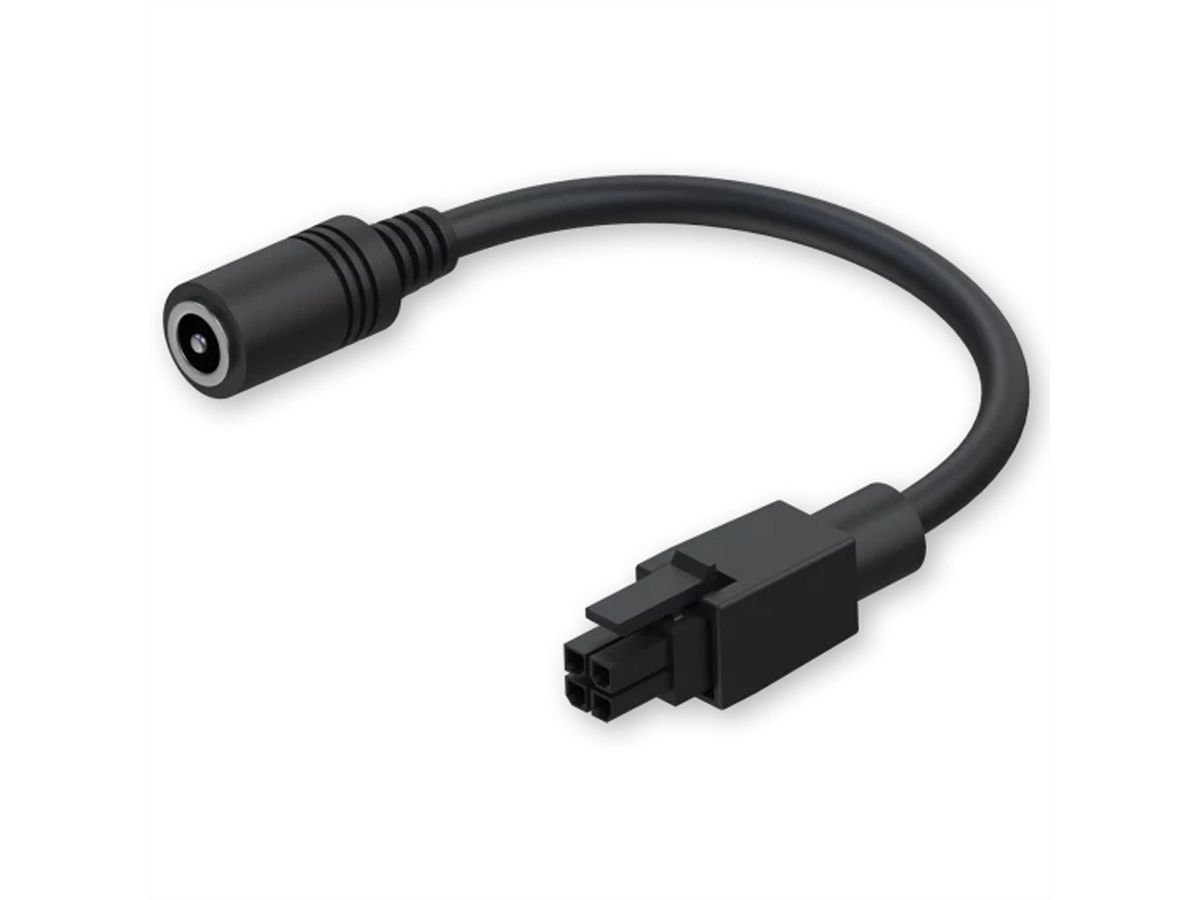 TELTONIKA PR2PD01B, 4-pin to barrel socket adapter