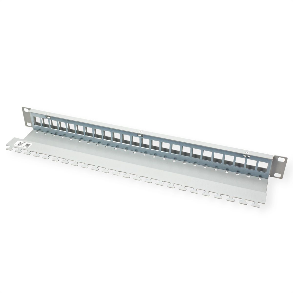 EasyLan preLink / fixLink paneel 19'' 1HE, 24x Keystone aansluitingen