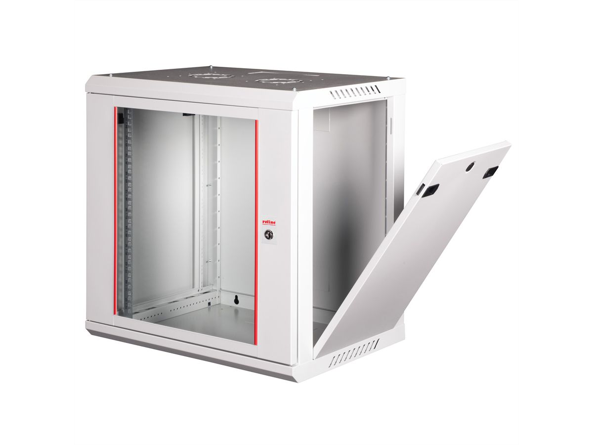 ROLINE 19" Wall Cabinet Basic Plus 12U, 600x450 BxT grey