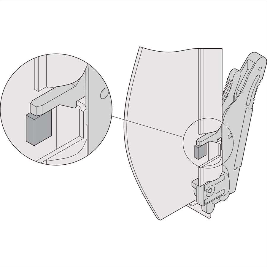 SCHROFF ATCA IEA Handle, Plunger Style