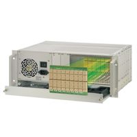 SCHROFF serieel CPCI-systeem met ATX voeding, 4 HE, 9 sleuven, zonder I/O aan de achterzijde
