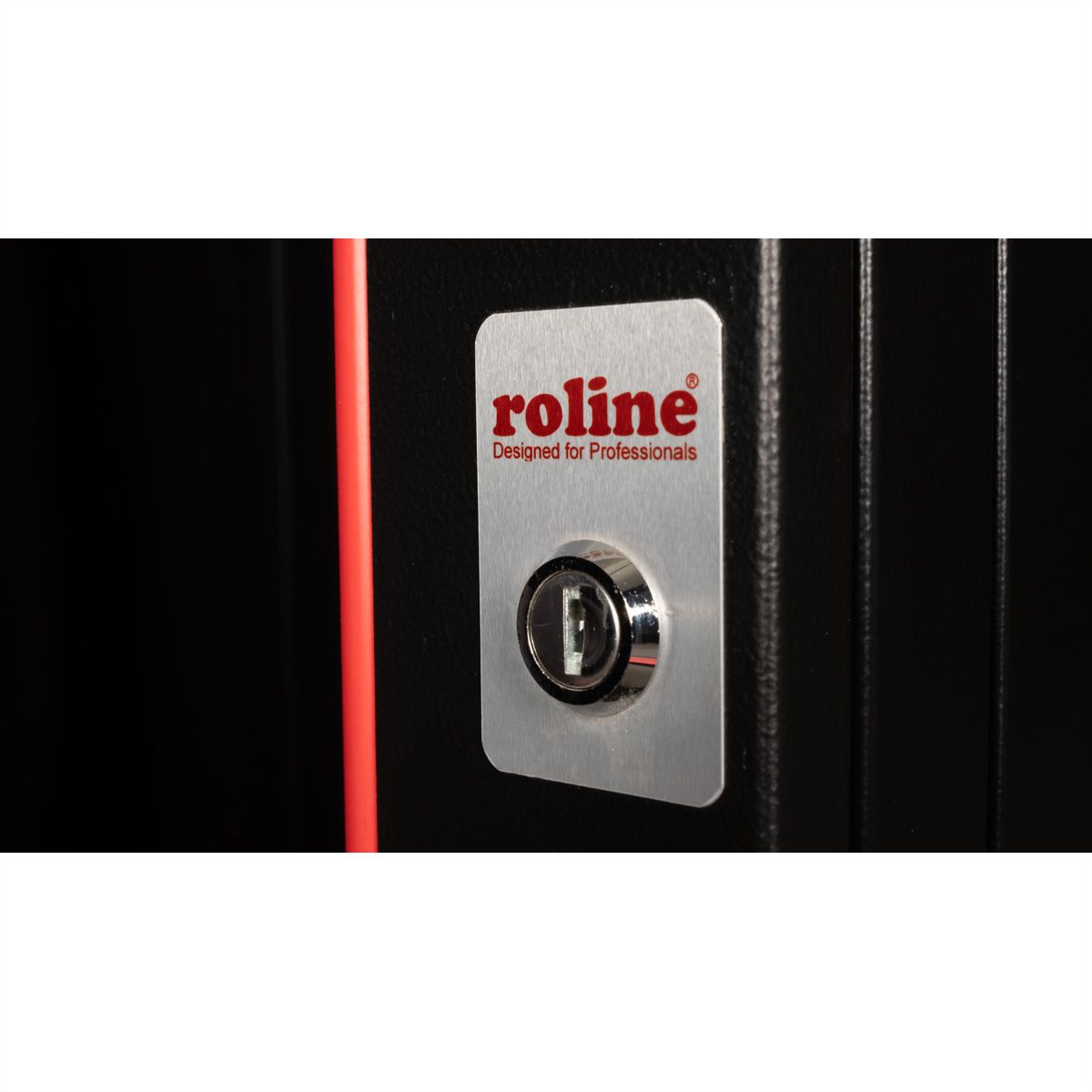 ROLINE 19-inch wall-mounted housing Pro 20 U, 600x600 WxD two-piece swivelling black