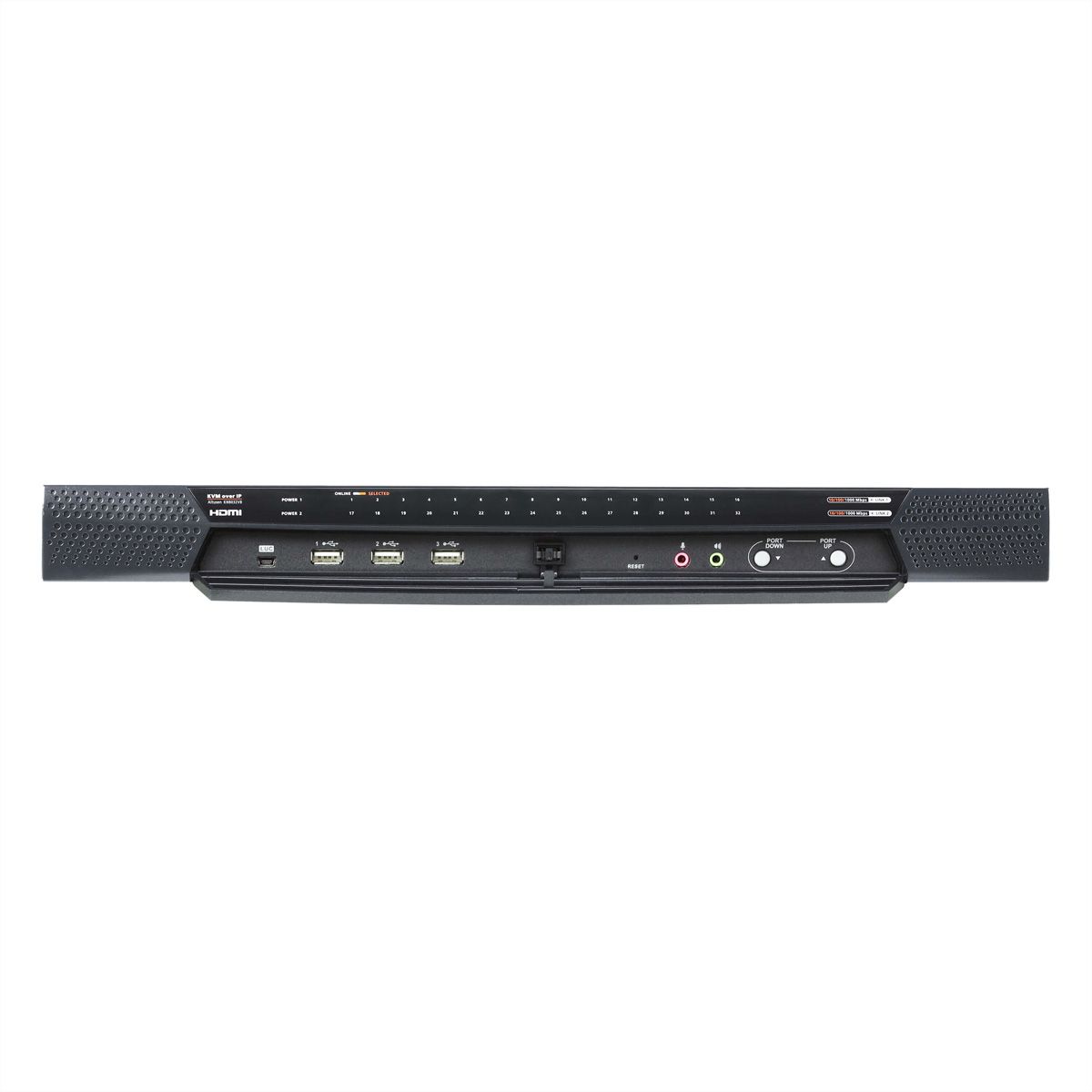 ATEN KN8032VB 32-Port Multi Interface Cat 5 KVM over IP Switch 1 Lokaal 8 Remote Access