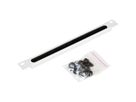 ROLINE 10-inch kabeldoorvoer, met borstelstrook 0.5HE grijs