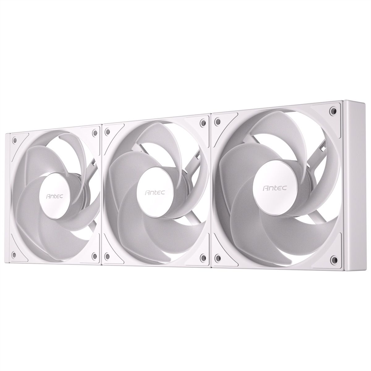 ANTEC C120R ARGB White PC Case Fan, 3-Pack, white