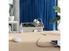 BACHMANN DESK2 3x geaard stopcontact 1x ABD GST18 Inox