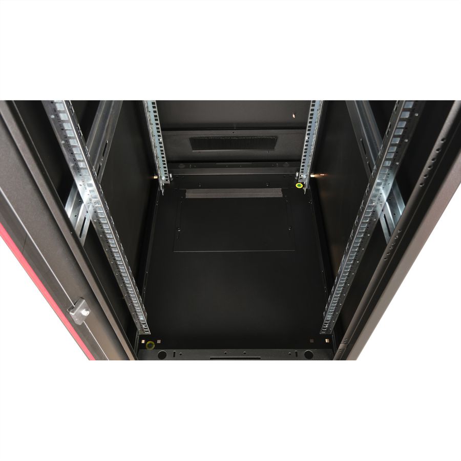 ROLINE 19-inch netwerkkast Pro 26 U, 600x800 BxD Glazen deur zwart