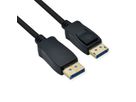 ROLINE DisplayPort-kabel, v2.0, DP M - M, zwart, 1 m