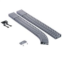 Kabelschlange® Flex II Set Silber 75cm