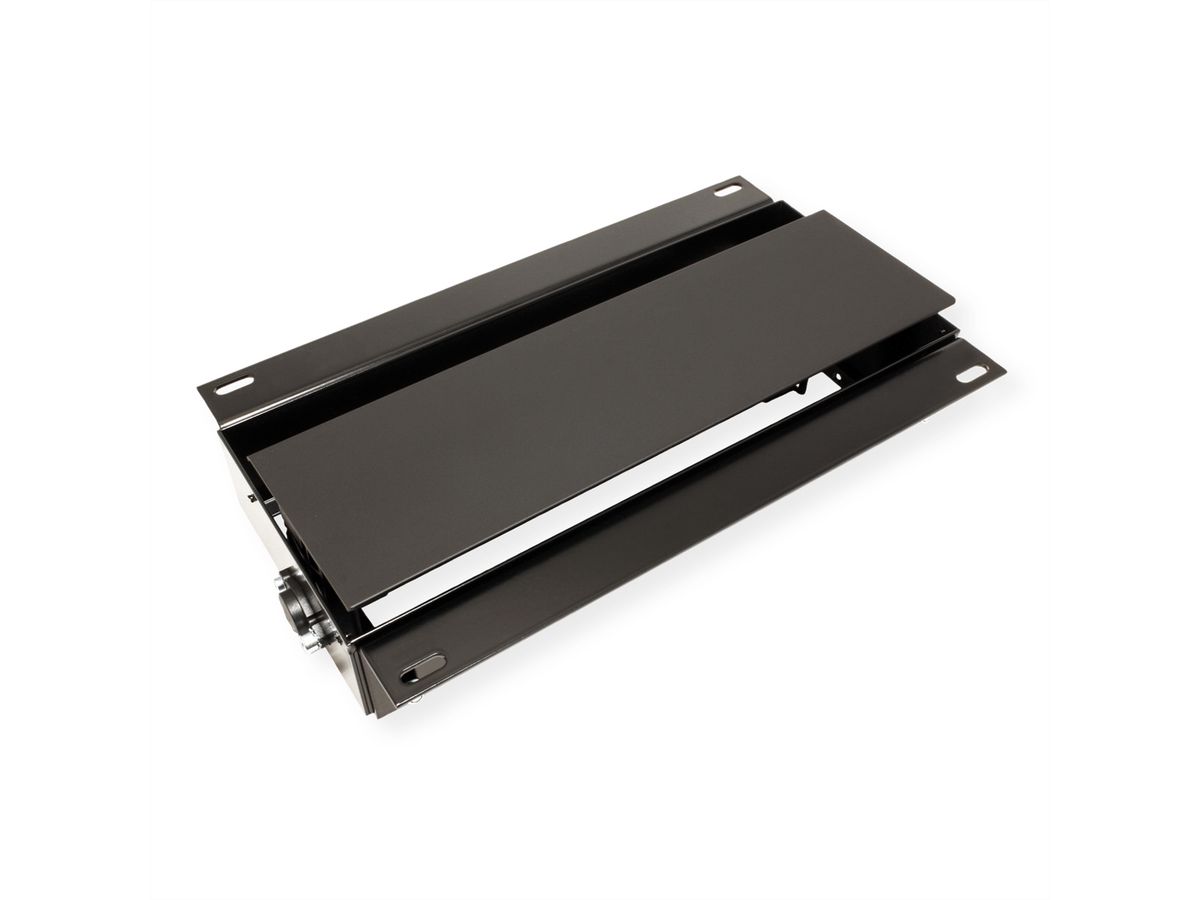 BACHMANN TOP FRAME UT 4-voudig zonder klep behuizing zwart