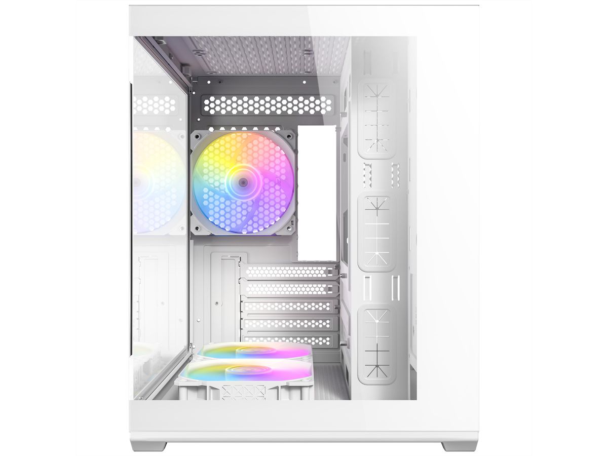 ANTEC CX60M ARGB PC Gehäuse Mini Tower Micro-ATX, weiß