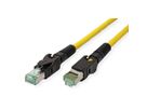 EasyLan VarioBoot Patch cable Cat.6A, S/FTP, yellow, 2 m