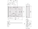 SCHROFF CPCI-module voor stationsunit HD 1x 3,5", 3 HE verticaal, met frontpaneel