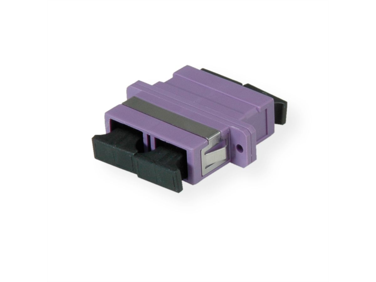 VALUE Fibre Optic Adapter SC/SC Duplex, OM4, PB