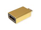 ROLINE GOLD HDMI-adapter, HDMI Female - HDMI Mini Male