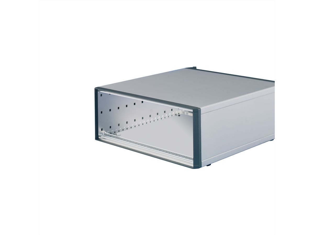 SCHROFF RatiopacPRO, Desktop Case, Retrofittable Shielding, Front Trim, 4 U, 64 HP, 255 mm