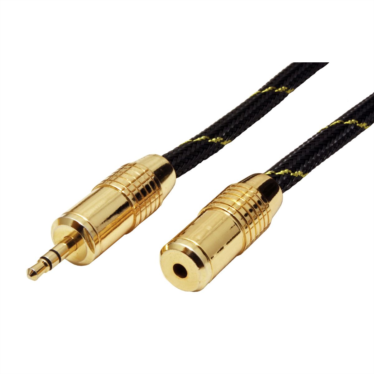 ROLINE GOLD 3,5mm audio verlengkabel Male/Female, 2,5 m