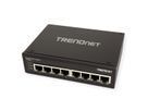 TRENDnet TI-PG80 8-poorts Geharde Industriële Gigabit PoE+ DIN-Rail Switch