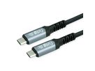 VALUE USB4 Gen3x2 Kabel, C-C, M/M, 40Gbit/s, 240W , zwart, 2 m