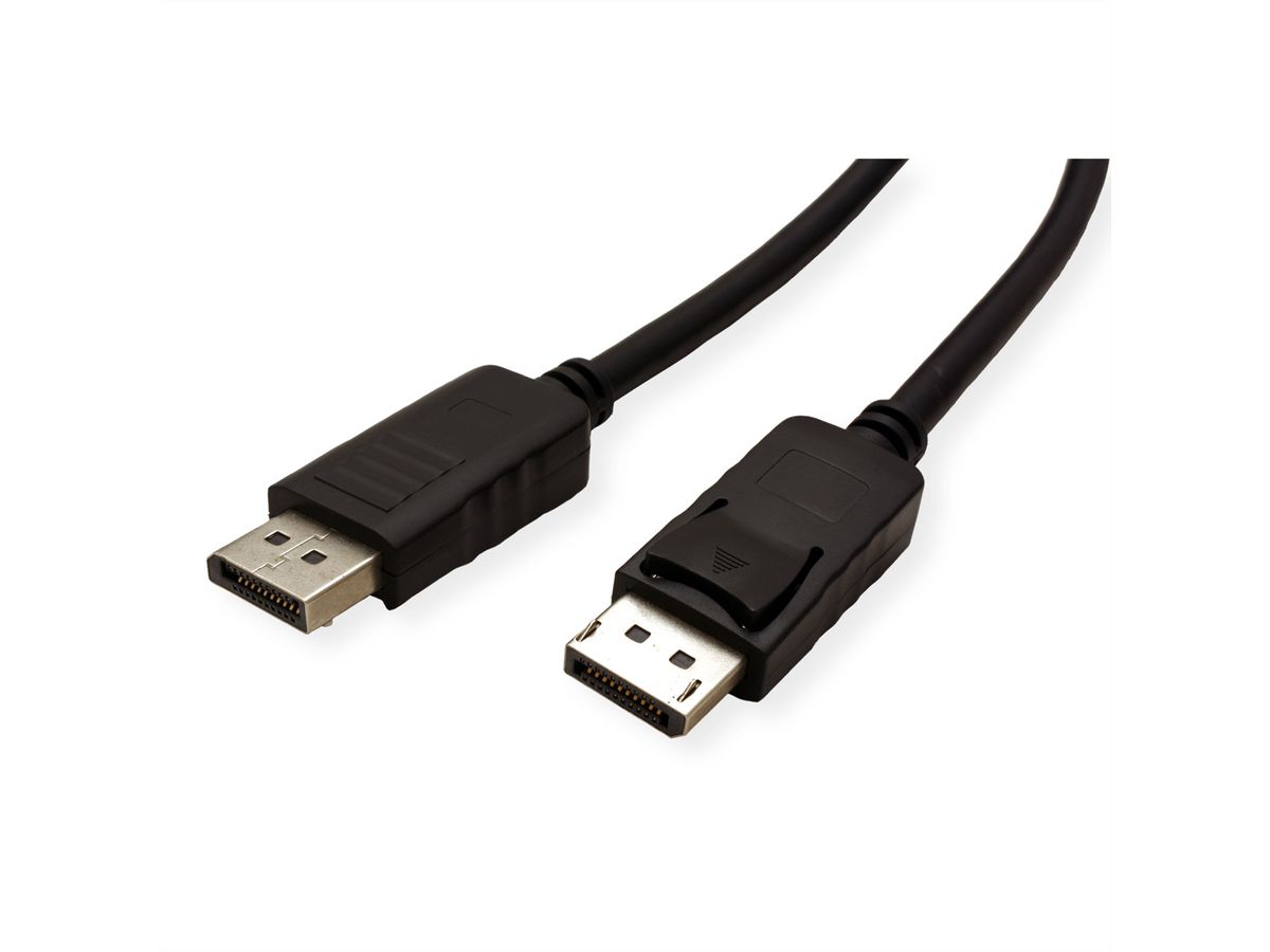 STANDARD DisplayPort Kabel, DP ST - ST, schwarz, 2 m