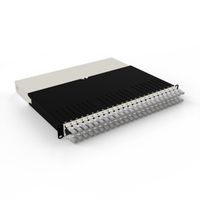 patchbox.one 8RU UTP weiß Cat.6a 0,8m