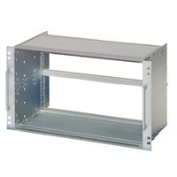 SCHROFF EuropacPRO 19" moduledrager voor rail, afgeschermd, EN 50155, 3 HE, 84 PK, 235 mm