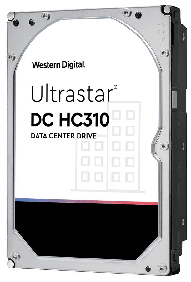 Western Digital Ultrastar DC HC310 HUS726T4TAL5204 interne harde schijf 4 TB 7200 RPM 256 MB 3.5" SAS