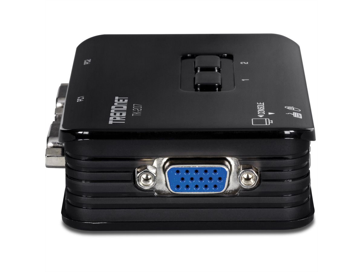 TRENDnet 2-Port USB KVM Switch