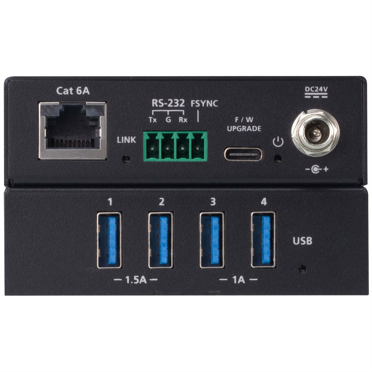 ATEN UCE33100 4-Port USB3.2 Gen1 Cat 6A Extender bis zu 100m