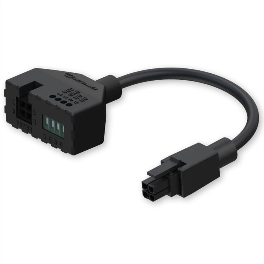 TELTONIKA PR5MEC21, 4-pins voedingsadapter met I/O-toegang