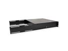 ROLINE 19-inch keyboard insert 2 U, 400 T lockable black