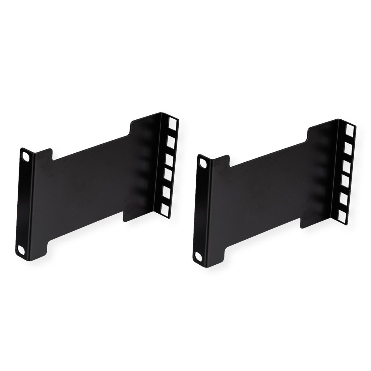 VALUE 19" Rack Depth Extender, 2 pcs, 2U, metal, 151.5mm
