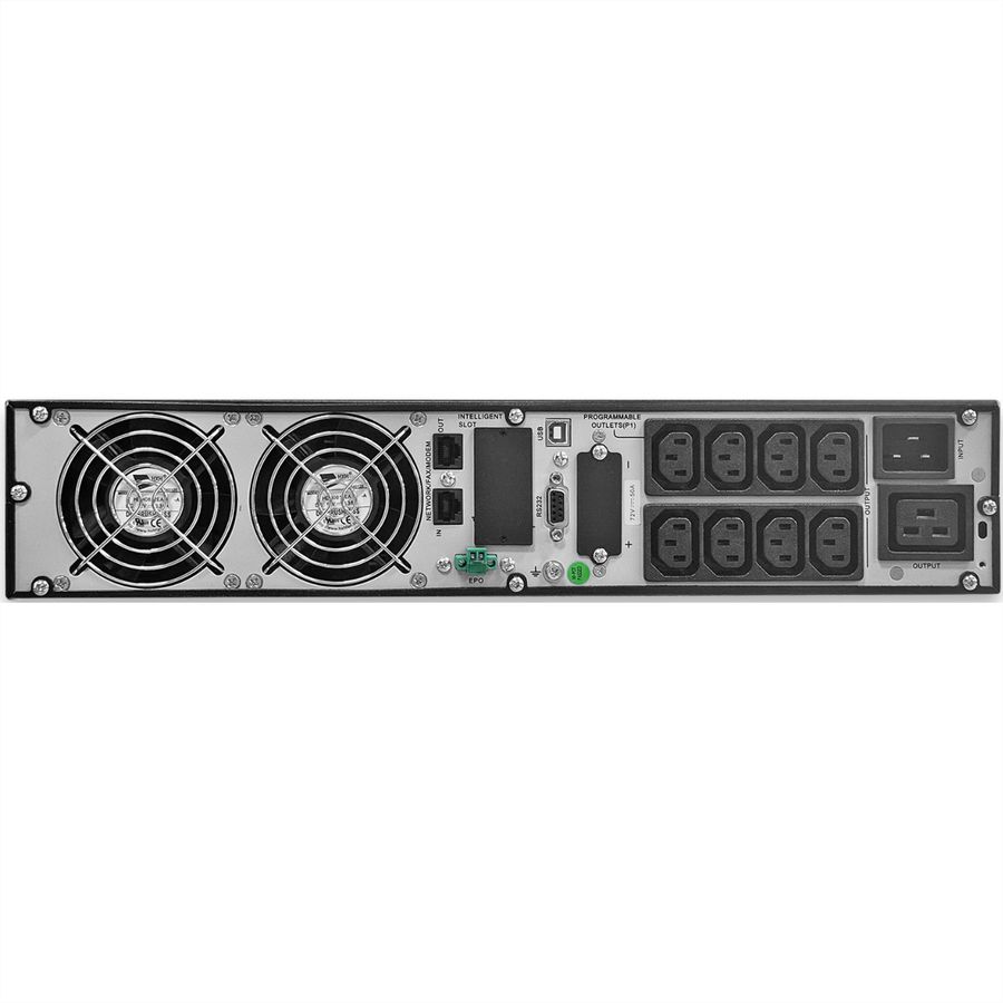 ROLINE ProSecure III 3000 RM2HE - Online UPS, 19" rack-versie, zwart, zwart