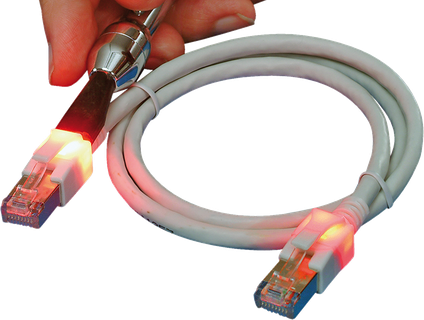 S/FTP Cat.6 patchkabel met Lichtidentifikatie