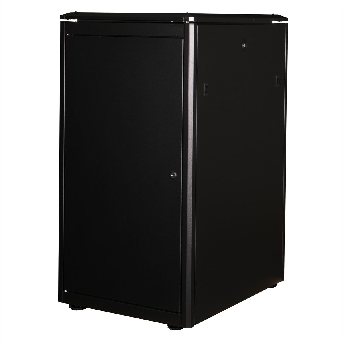 ROLINE 19-inch netwerkkast Pro 22 U, 600x800 BxD Glazen deur zwart