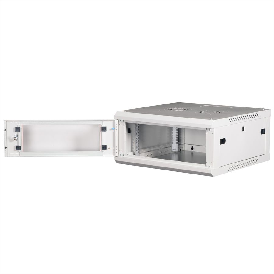 ROLINE 19-inch wandbehuizing Basic Plus 4U, 600x600 BxT grijs