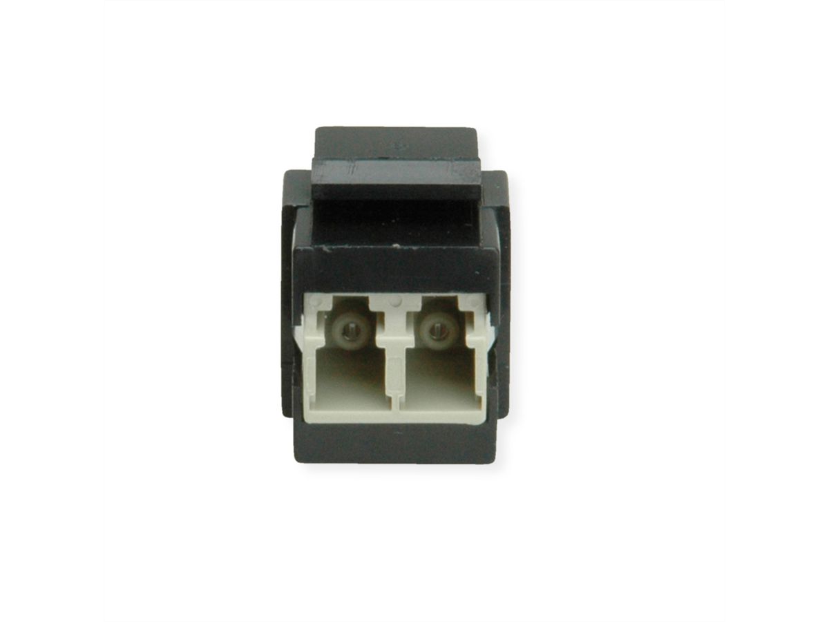 ROLINE Keystone glasvezeladapter LC/LC duplex, multimode, , OM2