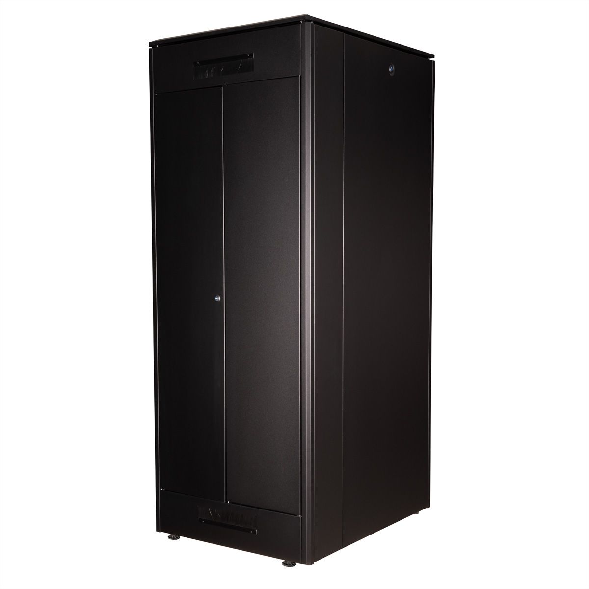 ROLINE 19-inch netwerkkast Pro 42 U , 800x1000 BxD Glazen deur zwart