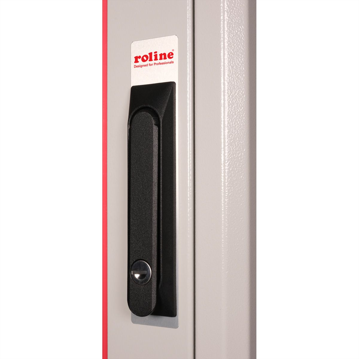 ROLINE 19-inch network cabinet Basic 32 U, 600x800 WxD glass door grey