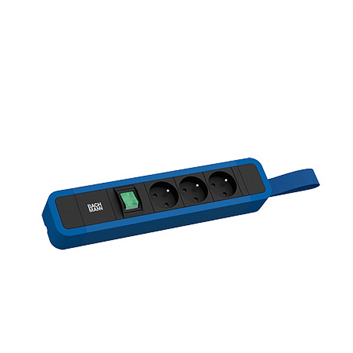 BACHMANN PRIMO 2 3xUTE 1xswitch with loop 2m CEE7/7 RAL5010