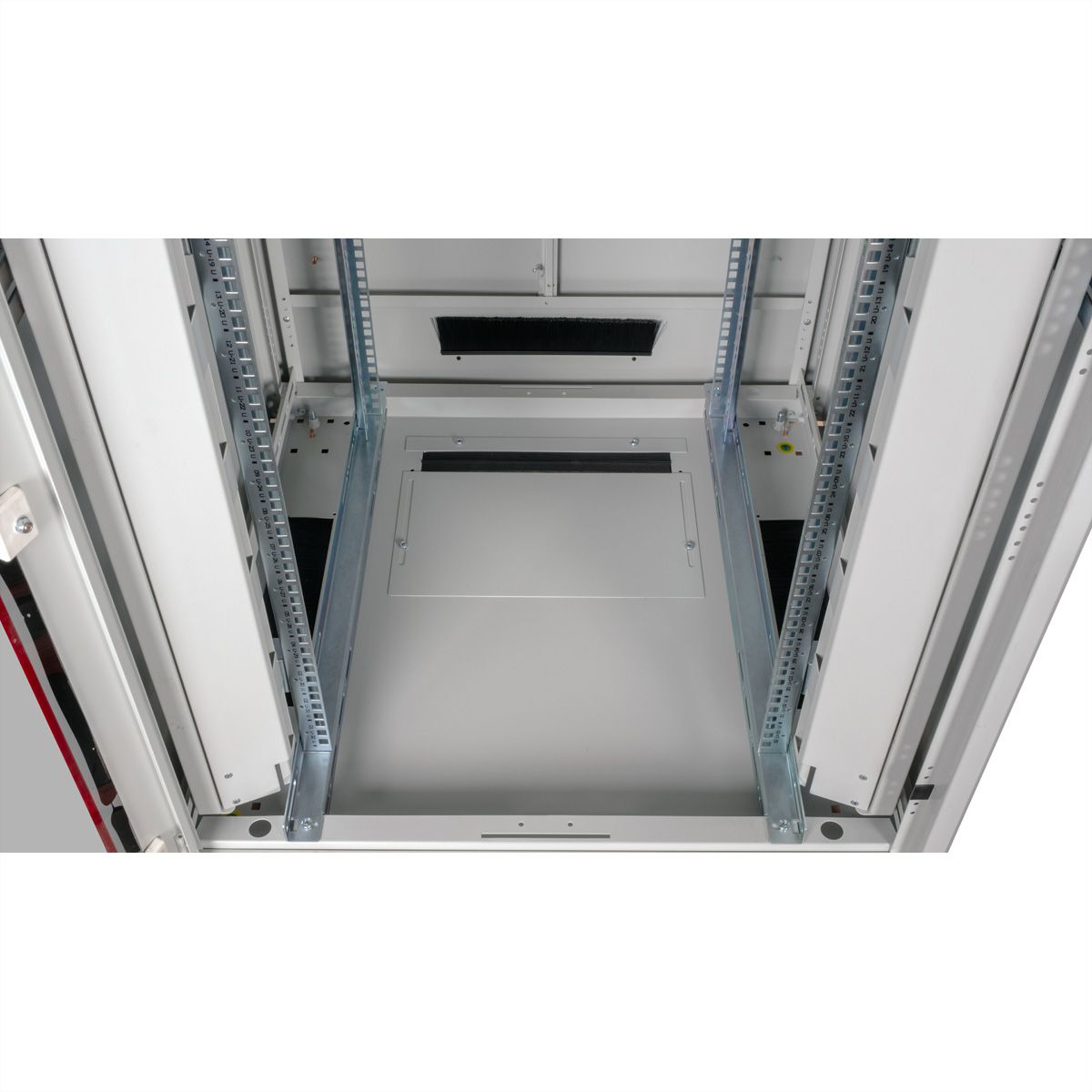 ROLINE 19-inch netwerkkast Pro 32 U, 800x800 BxD Glazen deur grijs