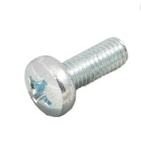 SCHROFF Kruiskopschroef, Pozidrive, M6x16, St, Verzinkt, 100 stuks
