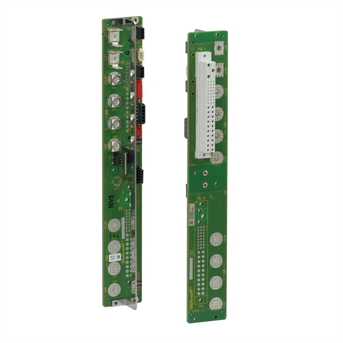 SCHROFF CPCI Power Backplane With P 47 Connector, 6 U, 8 HP, 1x P47