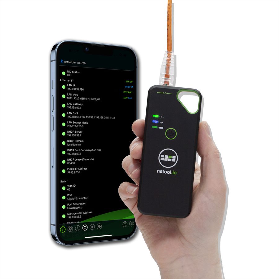 NetPeppers netool.io Lite Smarter netwerktester
