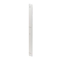 SCHROFF Plug-In Unit Front Panel, Unshielded, for Static Trapezoid Handle, 6 U, 4 HP, 2.5 mm, Al, Front Anodized, Rear Conductive