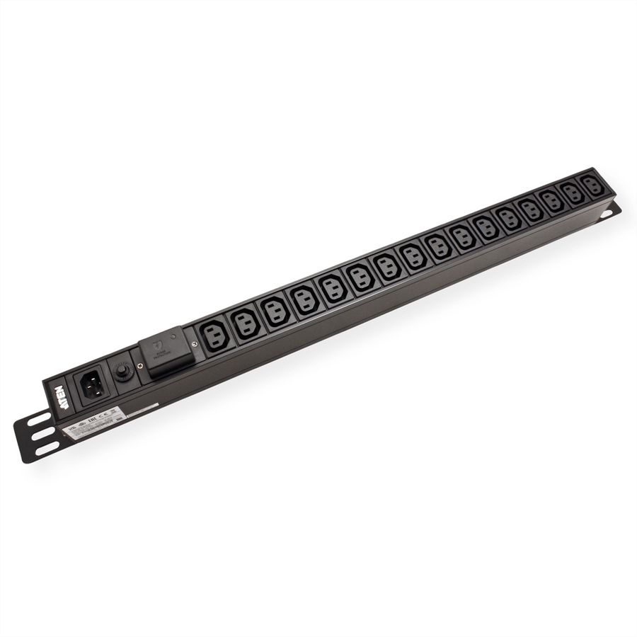 ATEN PE0116SG 0U 10A 16-poorts PDU met overspanningsbeveiliging
