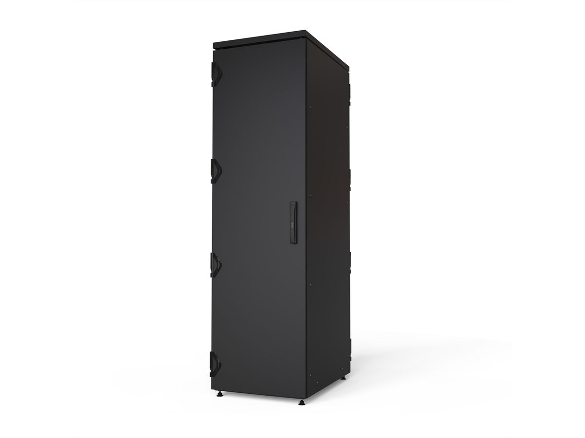 SCHROFF Varistar CP EMC Cabinet, IP 20, With Fan Top Cover, 42 U 2000H 600W 800D