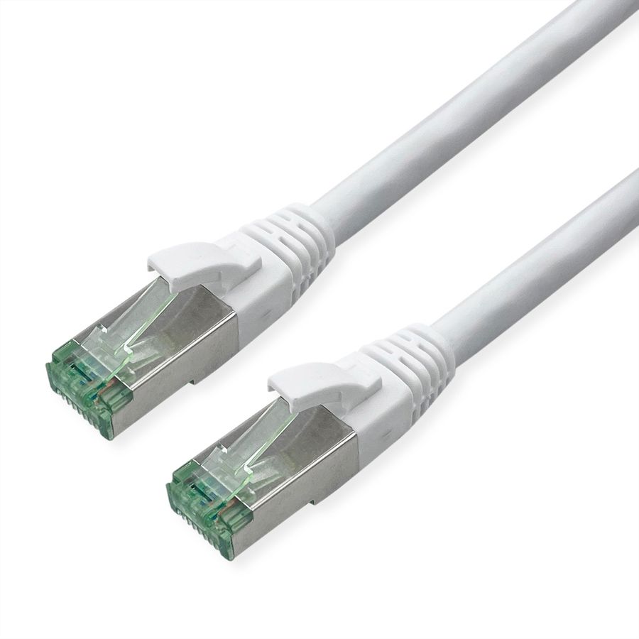 ROLINE RM Patchkabel Cat.6A S/FTP (PiMF), wit, 5 m