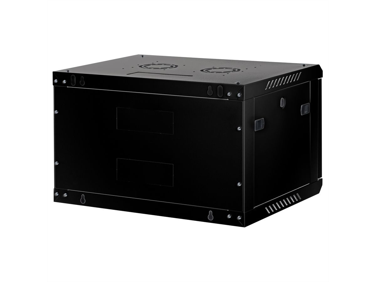 ROLINE 19" Wall Cabinet Basic Plus 6U, 600x450 BxT black