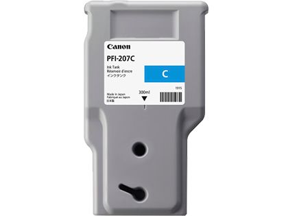 Canon PFI-207 Cyan ink cartridge